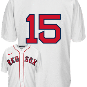 Dustin Pedroia No Name Jersey - Boston Red Sox Replica Number Only Adult Home Jersey