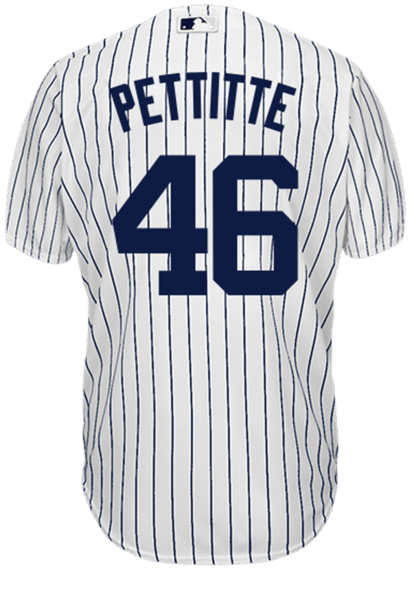 Andy Pettitte Youth Jersey - Yankees Replica Home Jersey