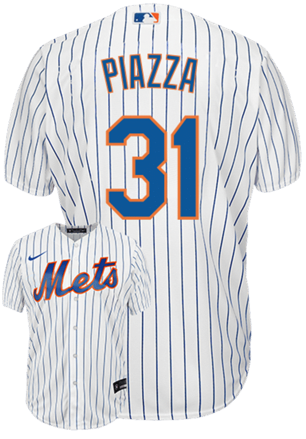 Mike Piazza Youth Jersey - NY Mets Replica Kids Home Jersey