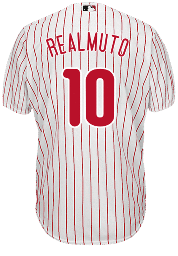 J.T. Realmuto Jersey - Philadelphia Phillies Replica Adult Home Jersey