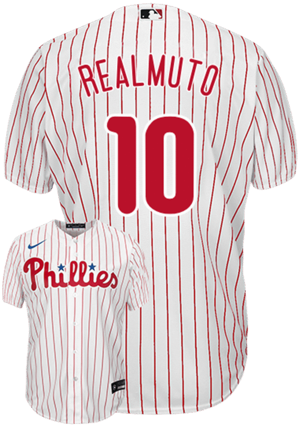 J.T. Realmuto Jersey - Philadelphia Phillies Replica Adult Home Jersey - Image 3