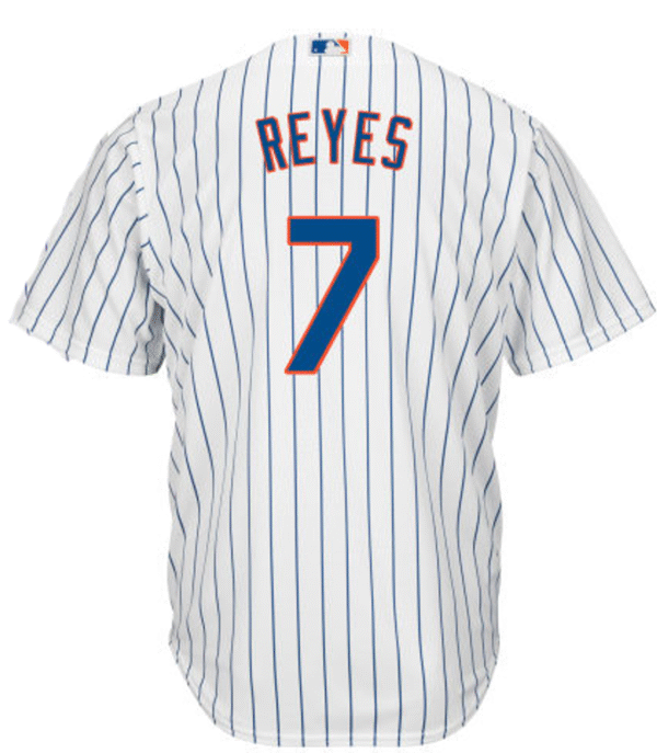 Jose Reyes Youth Jersey - NY Mets Replica Kids Home Jersey
