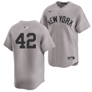 Mariano Rivera No Name Road Jersey - Yankees Limited Road Number Only Jersey