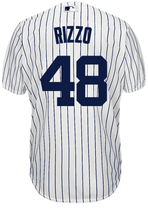 Anthony Rizzo Jersey - NY Yankees Replica Adult Home Jersey