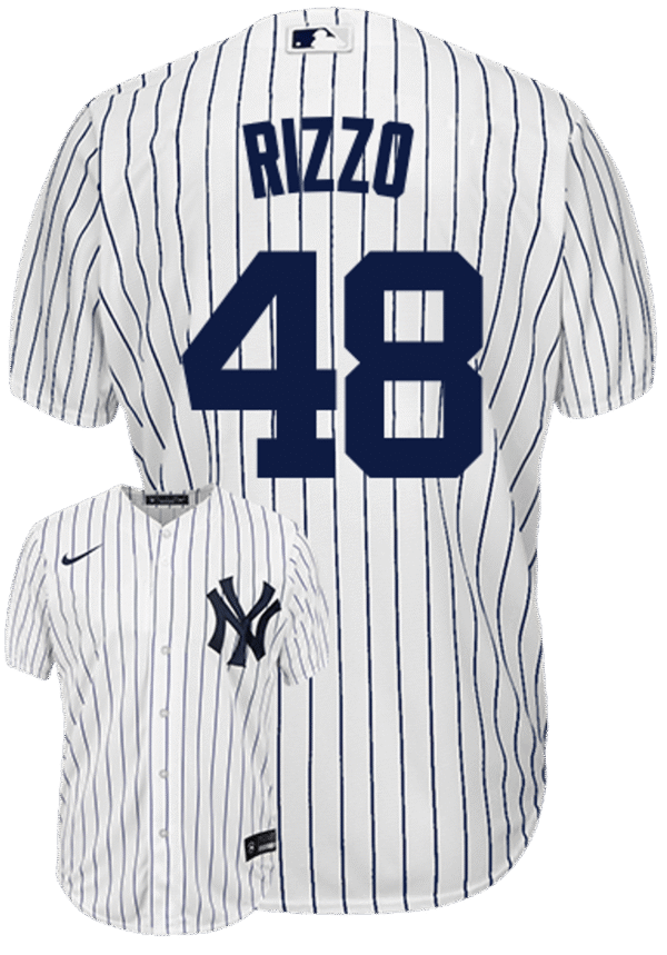 Anthony Rizzo Youth Jersey - NY Yankees Replica Kids Home Jersey - Image 3