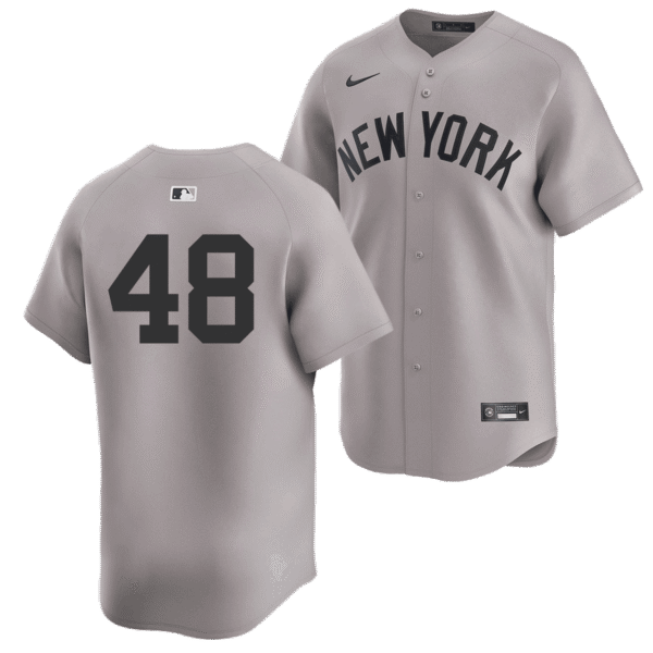 Anthony Rizzo No Name Youth Jersey - Number Only Kids Yankees Road Jersey