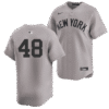 Anthony Rizzo No Name Road Jersey - NY Yankees Number Only Limited Adult Road Jersey