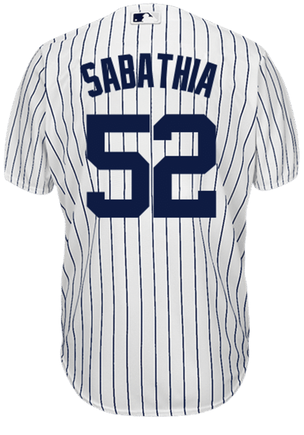 CC Sabathia Youth Jersey - NY Yankees Replica Kids Home Jersey