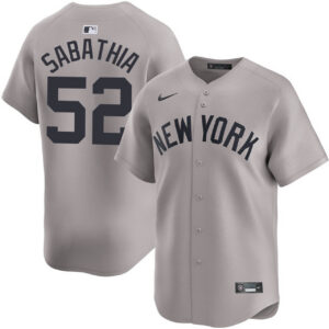 C.C. Sabathia NY Yankees Limited Road Jersey