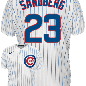 Ryne Sandberg Youth Jersey - Chicago Cubs Replica Kids Home Jersey