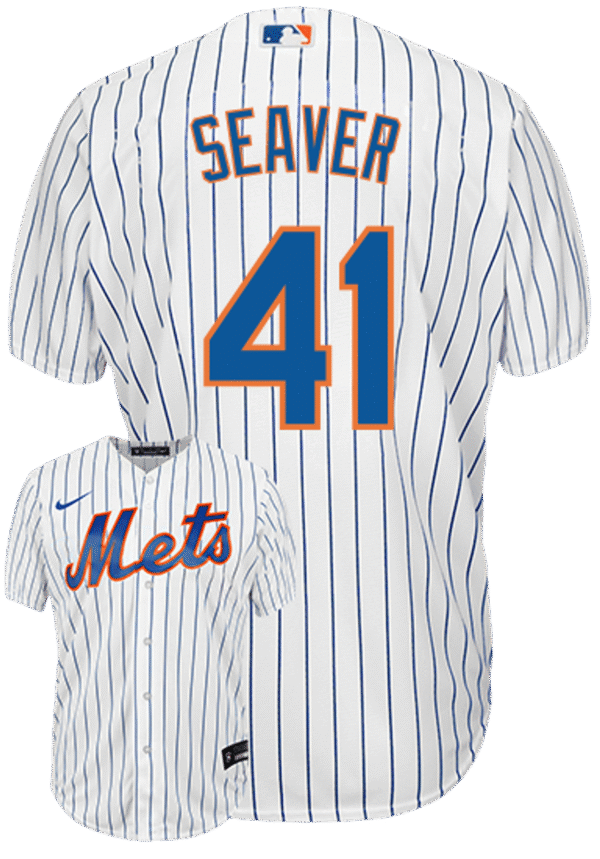 Tom Seaver Youth Jersey - NY Mets Replica Kids Home Jersey