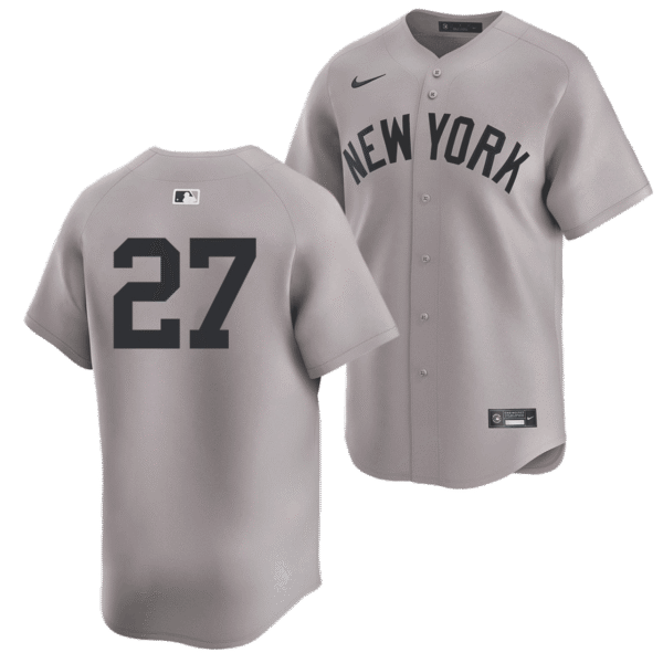 Giancarlo Stanton No Name Road Jersey - NY Yankees Number Only Limited Jersey