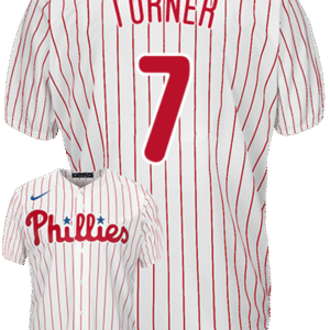 Trea Turner Jersey - Philadelphia Phillies Replica Adult Home Jersey