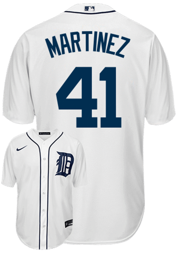 Victor Martinez Detroit Tigers Replica Youth Home Jersey