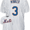 Jesse Winker Youth Jersey - NY Mets Replica Kids Home Jersey