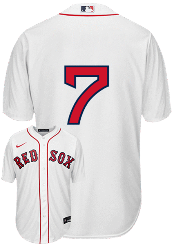 Masataka Yoshida No Name Jersey - Boston Red Sox Number Only Replica Jersey